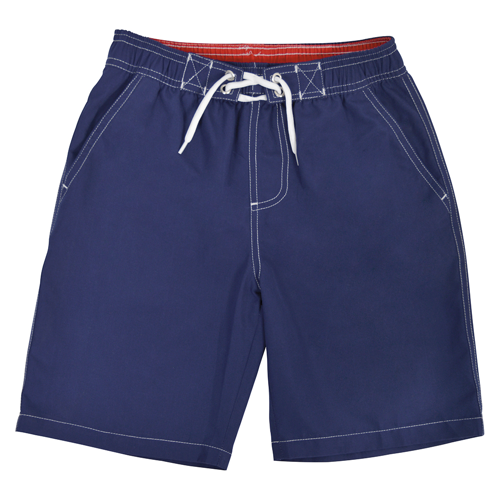 Shop by category If you are looking for a pair of boys swim shorts for the pool or beach, you have come to the right place! We stock a great range of boys swim shorts and boys board shorts that give a loose and lightweight fit and are really comfortable for swimming and having fun in and around water.